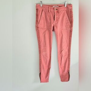 Vineyard Vines coral skinny jeans